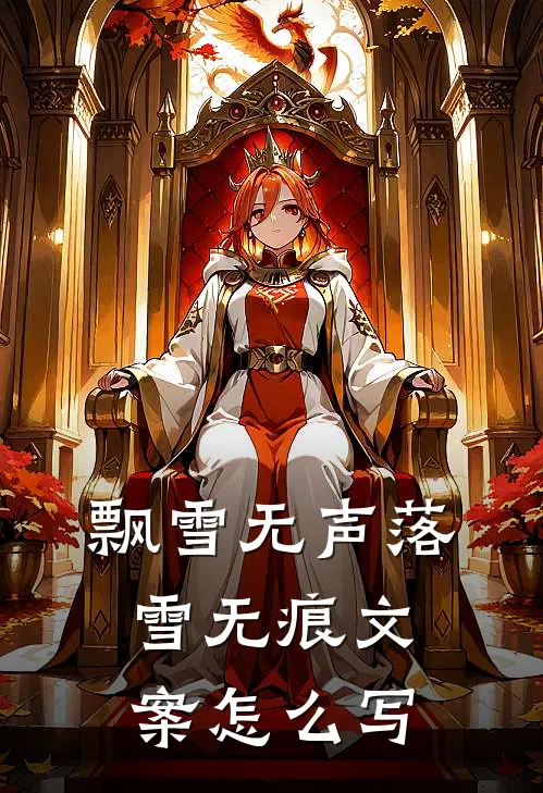 飘雪无声落雪无痕文案怎么写