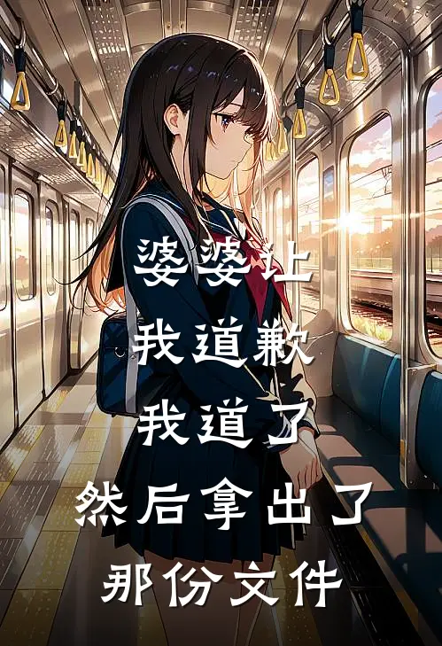 婆婆让我道歉，我道了，然后拿出了那份文件