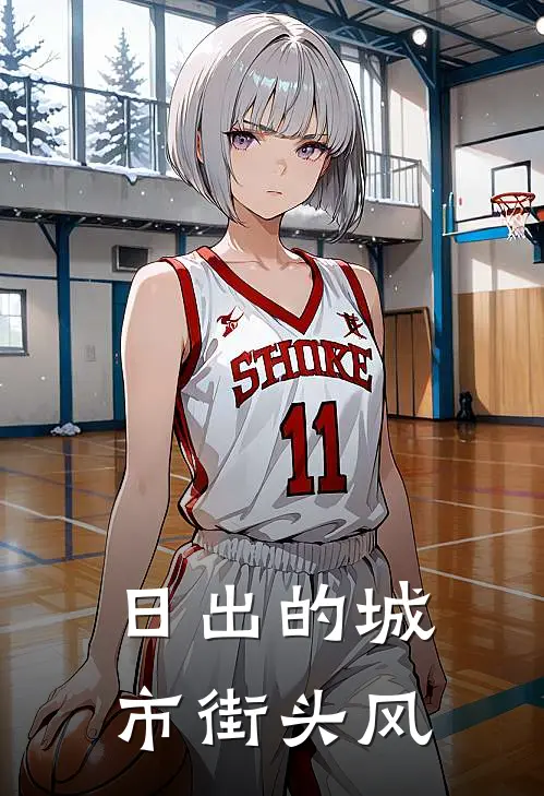 日出的城市街头风