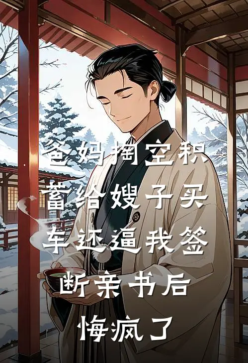 爸妈掏空积蓄给嫂子买车还逼我签断亲书后，悔疯了