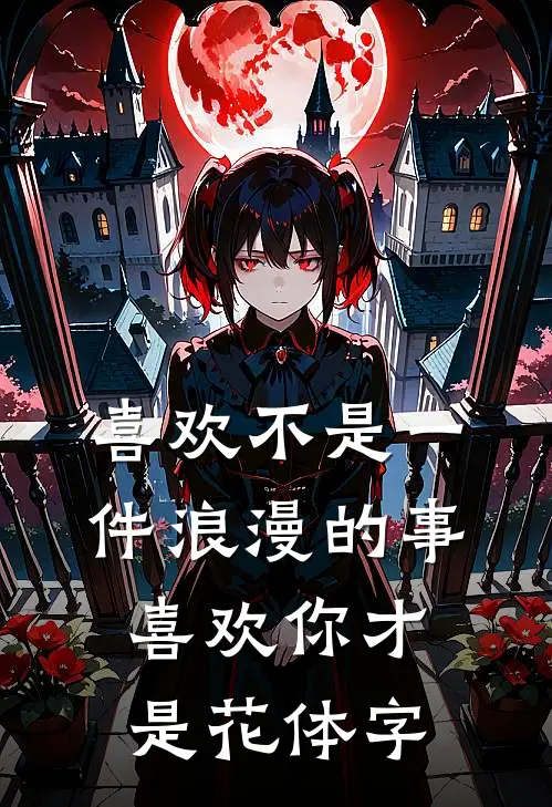 喜欢不是一件浪漫的事,喜欢你才是花体字