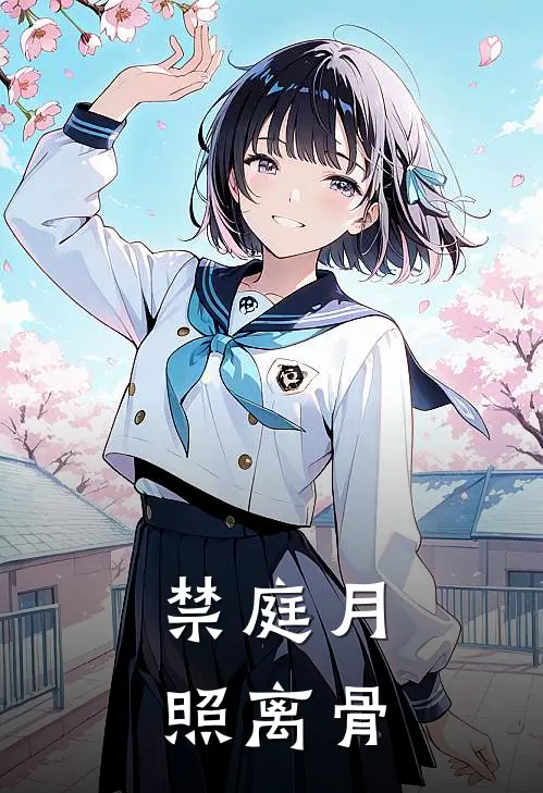 禁庭月，照离骨