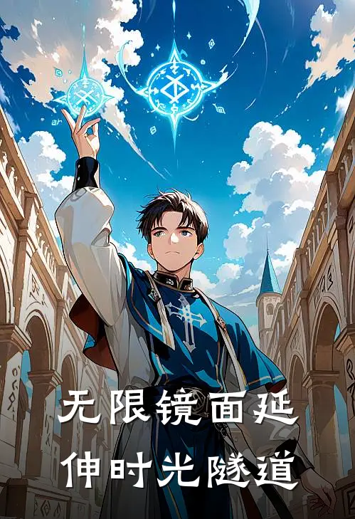 无限镜面延伸时光隧道